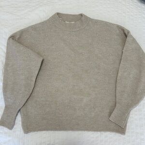 H&M Women’s Pearl Beaded Sweater